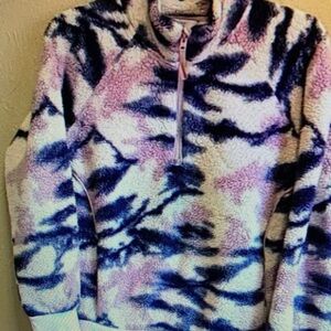 Kids Fleece Jacket - Pink and Blue